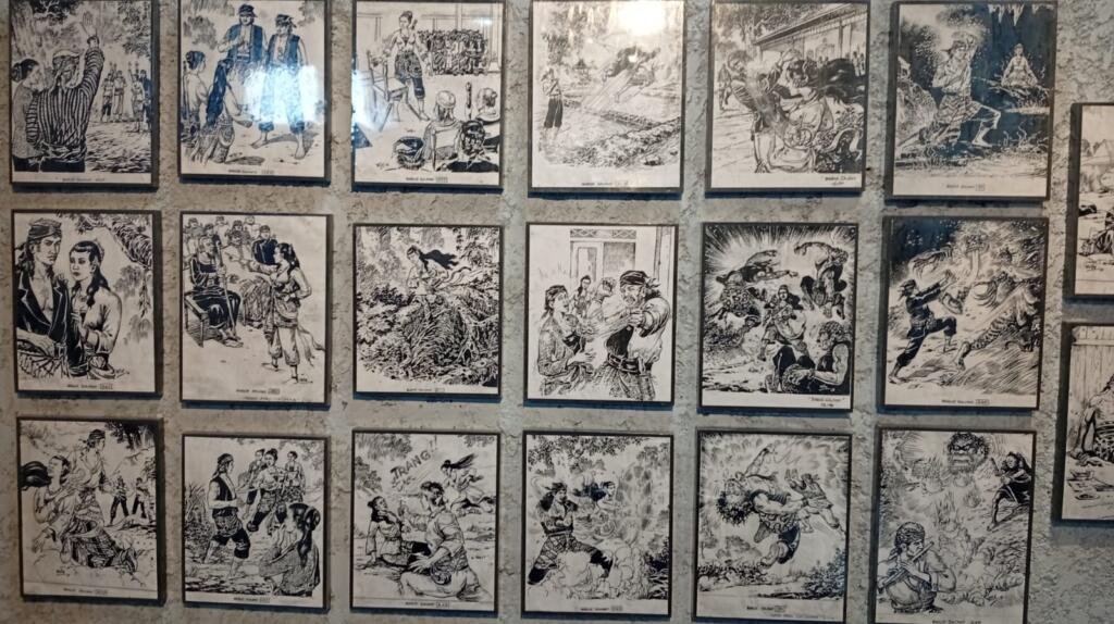 Beberapa karya Win Dwi Laksono yang ada di komik Kho Ping Ho (Doc. Yusuf)