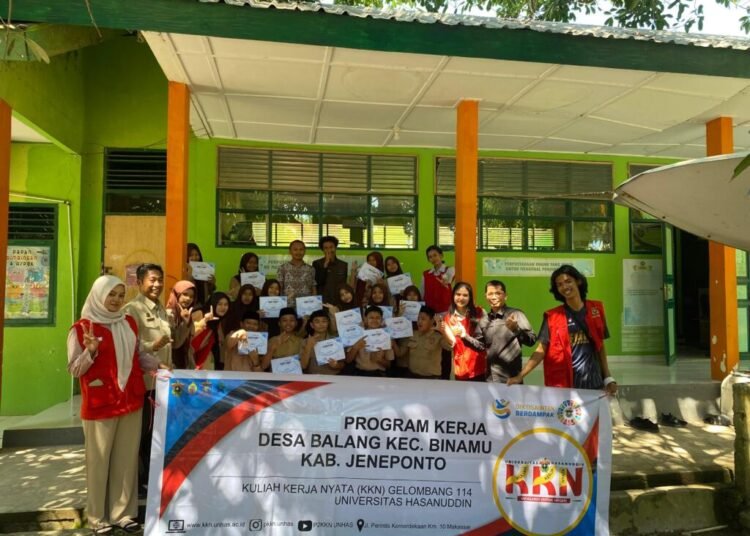 Mahasiswa KKNT-Literasi UNHAS Gel.114 Adakan Sosialisasi dan Kunjungan Literasi di MTsN 1 Jeneponto. 1 IMG 20250726 WA0163
