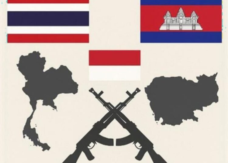 Poster Konflik Thailand dan Kamboja, di mana Posisi Indonesia?