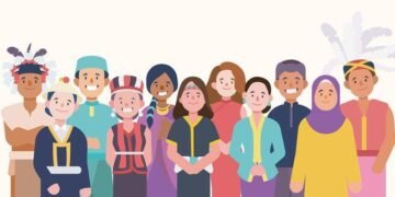 Ilustrasi keanekaragaman budaya. Source : Pintrestes