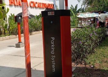 Pemasangan Palang parkir Perumahan di buana Cicalengka Bandung 3