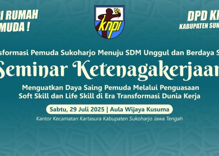 Pemuda Sukoharjo Siap Hadapi Dunia Kerja: KNPI Gelar Seminar Soft Skill dan Life Skill 5 WhatsApp Image 2025 07 23 at 23.10.34