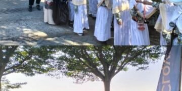 jalan pagi, foto bersama antar kelas