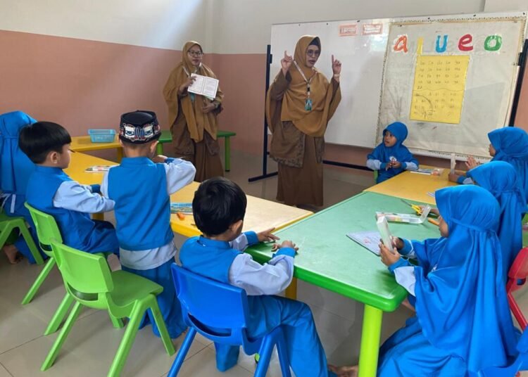 Kenalkan Huruf Hijaiyya Sejak Dini: TKIT Al-Fadiyah Lakukan Kegiatan TTQ (Tahsin, Tahfiz, Quran) 1 Hijaiyya