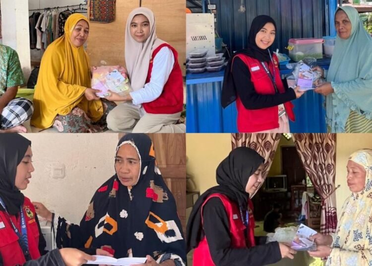 Sosialisasi K3 dan pembagian APD sederhana, serta pendaftaran lokasi UMKM