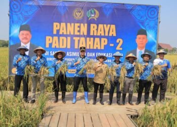 Wujudkan Ketahanan Pangan, Kakanwil Ditjenpas Jatim Laksanakan Panen Raya Padi, Lele dan Patin 1 b39e3253 0a73 4517 9243 290752fdc9ce
