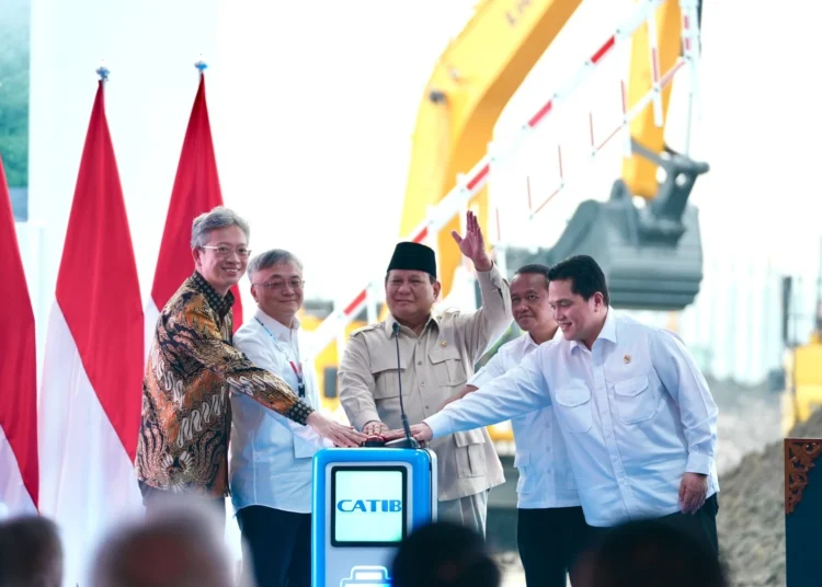 Presiden Prabowo Resmikan Proyek Ekosistem Baterai Listrik, Pertamina NRE Ambil Peran Utama di Industri Hijau 1 presiden-prabowo