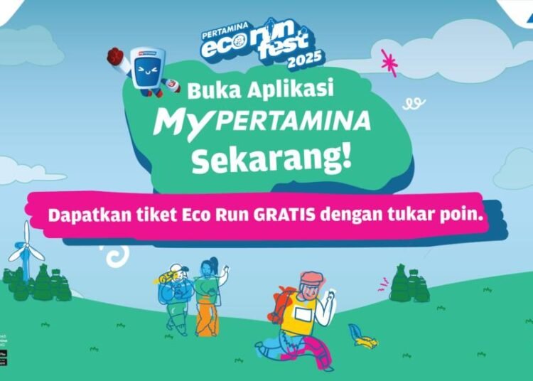 Pertamina Ajak Pelanggan Tukar Poin Dengan Tiket Gratis Eco Run dan Energizing Music Festival 2025 di Aplikasi MyPertamina 1 MyPertamina