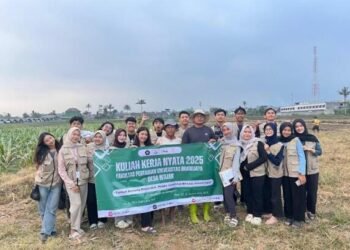 Kegiatan Mahasiswa KKN FP UB Desa Wajak 2025 (Sumber: Dokumentasi Penulis)