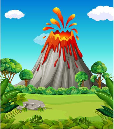 Gunung Lewotobi Meletus: Ketika Alam Berbicara, Apakah Kita Masih Mendengarkan? 1 illustration of Nature scene of volcano eruption