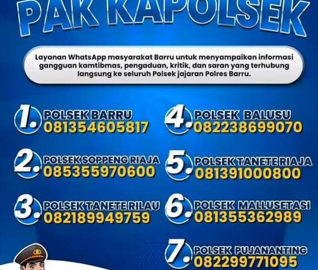 Aduan Kini Tanpa Ribet, Yuk Manfaatkan Lapor Pak Kapolsek 1 Lapor Pak Kapolsek