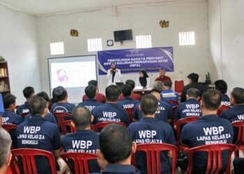 Lapas Bengkulu, Klinik Pratama, ISPA, Penyuluhan Kesehatan, Warga Binaan, Pembinaan, Kemenkumham Bengkulu, Julianto Budhi Prasetyono, Kesehatan Lingkungan, Pencegahan Penyakit