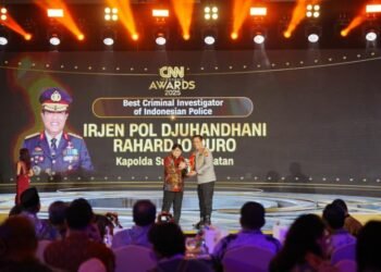 Kapolda Sulsel Raih Gelar Best Criminal Investigator