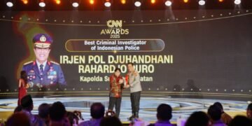 Kapolda Sulsel Raih Gelar Best Criminal Investigator