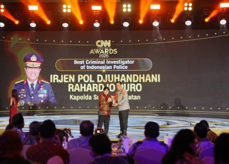 Kapolda Sulsel Raih Gelar Best Criminal Investigator