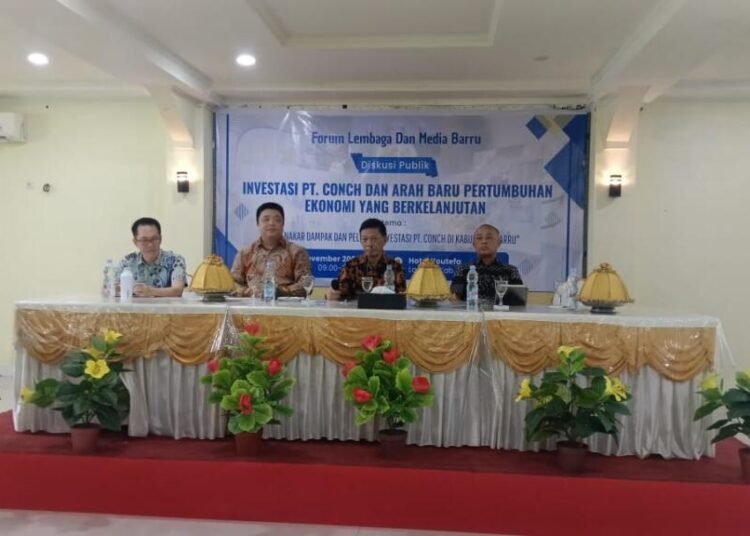 PT Conch Tawarkan Ribuan Lapangan Kerja bagi Warga Barru