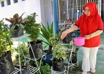 Lapas Bengkulu, kegiatan kerja, tanaman hias, pembinaan warga binaan, lingkungan hijau, podium, panggung kegiatan, Julianto Budhi Prasetyono