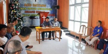Lapas Bengkulu, Pembinaan Keagamaan, Ibadah Kristen, Gereja Getsemani, Warga Binaan, Julianto Budhi Prasetyono, Kemenag Kota Bengkulu, Bimbingan Rohani