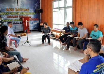 Lapas Bengkulu, Warga Binaan Nasrani, Kemenag Provinsi Bengkulu, Pembinaan Rohani, Julianto Budhi Prasetyono, Santi Lestari, Kemenkumham, Direktorat Jenderal Pemasyarakatan, Ibadah Bersama, Pembinaan Keagamaan