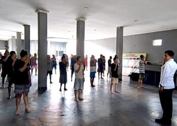 Lapas Bengkulu, Pembinaan Jasmani, Senam Pagi, Warga Binaan, Julianto Budhi Prasetyono, Bimkemaswat Lapas, , Kesehatan Lapas, Mapenaling, Isolasi