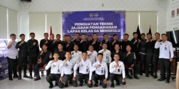 Lapas Bengkulu, Julianto Budhi Prasetyono, Hilmawan Indra Waskito, Supian Natalis, Penguatan Teknis, ADM Kamtib, Ka KPLP, Integritas Petugas, Keamanan Lapas, PRIMA, ELOK NIAN, Kemenkumham Bengkulu