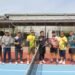Olahraga Tenis Jadi Sarana Bangun Kekompakan Antar UPT Pemasyarakatan 11 Lapas Bengkulu, Bapas Bengkulu, Tenis Bersama, Sinergi UPT Pemasyarakatan, Pembinaan Pegawai, Kemen Imipas, Kebugaran Pegawai, Olahraga Lapas, Kolaborasi Lapas Bapas