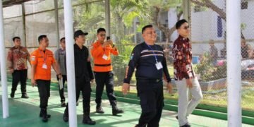 Lapas Bengkulu, BASARNAS Bengkulu, Kesiapsiagaan Bencana, Simulasi Bencana, Mitigasi Bencana, Pengamanan Lapas, KPLP, Evakuasi Darurat