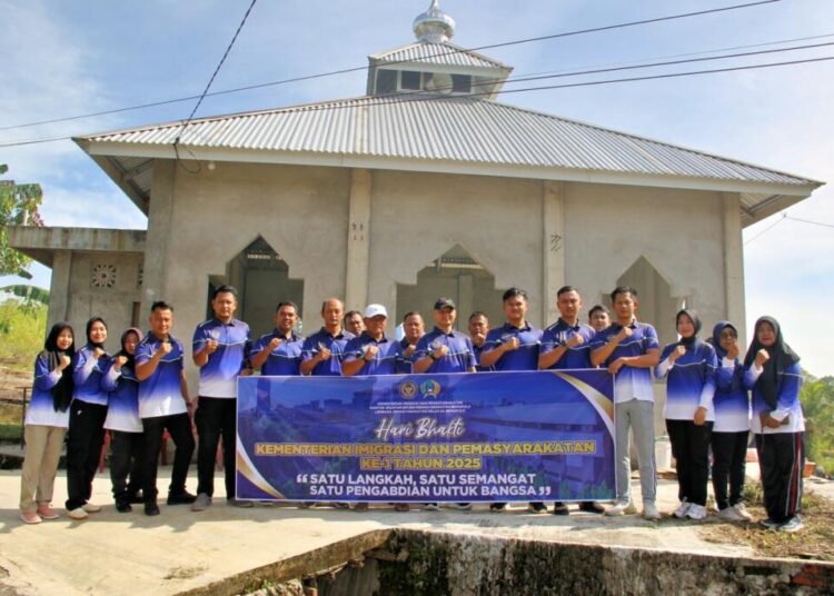 Lapas Bengkulu, Rehabilitasi Mushola, Hari Bakti Kemenimipas, Julianto Budhi Prasetyono, WBP, Bakti Sosial Lapas, Pengabdian Masyarakat, Kemenimipas, Sarana Ibadah, PRIMA, Bentiring