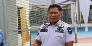 Lapas Bengkulu, Kalapas Bengkulu, Tasyakuran Kemenimipas, HUT Kemenimipas, Julianto Budhi Prasetyono, Karutan Bengkulu, Lapas Perempuan Bengkulu, Sinergi Pemasyarakatan, Persiapan Acara, Lapangan Tenis Bengkulu