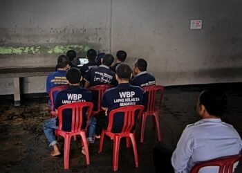 Lapas Bengkulu, Pembinaan Warga Binaan, Kelas Moralitas, Huang Laoshi, Bimkemaswat, Pemasyarakatan, Transformasi Narapidana, Kemenkumham, Bengkulu, Program Pembinaan