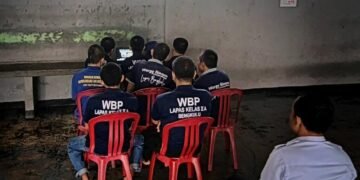 Lapas Bengkulu, Pembinaan Warga Binaan, Kelas Moralitas, Huang Laoshi, Bimkemaswat, Pemasyarakatan, Transformasi Narapidana, Kemenkumham, Bengkulu, Program Pembinaan
