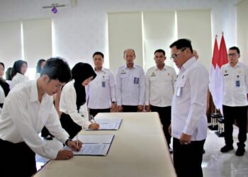 Lapas Bengkulu, Magang Nasional, Kemnaker, Kemenimipas, Pemasyarakatan, SDM Unggul, Pembinaan, Administrasi, Pelayanan Tahanan, Julianto Budhi Prasetyono, Program Pemagangan, Mentor Magang