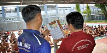 Lapas Bengkulu, Chatur Dharma, Pembinaan WBP, Senam Bersama, Program Akselerasi Pemasyarakatan, Julianto Budhi Prasetyono, Agus Andrianto, Kemenimipas, Disiplin Warga Binaan