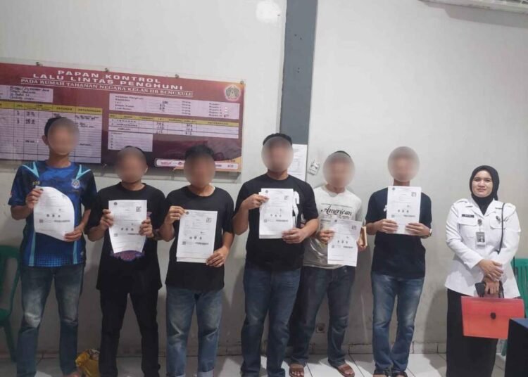 6 Narapidana Rutan Bengkulu Jalani Program Integrasi 1 Rutan Bengkulu