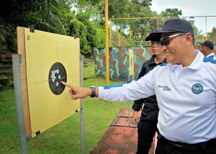 Lapas Bengkulu, Julianto Budhi Prasetyono, Latihan Menembak, Mako Brimob Bengkulu, Pengamanan Lapas, Kemenkumham, Pemasyarakatan Bengkulu