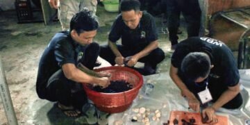 Lapas Bengkulu, Pembinaan Kemandirian, Pelatihan Olahan Pangan, Keripik Pisang, Keripik Ubi, WBP, Yayasan Dharma Bhakti Kesejahteraan Sosial, Kemenkumham, Dirjenpas, Bengkulu, Program Pembinaan, Reintegrasi Sosial, ADM Kamtib, Tata Tertib Lapas