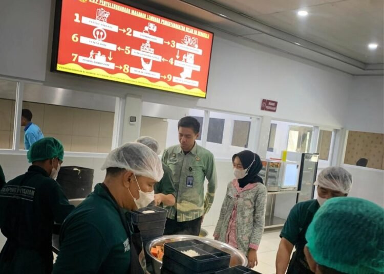Lapas Bengkulu, Keamanan Pangan, HACCP, Dapur Sehat Lapas, Pembinaan Lapas, WBP, Ahli Gizi Magang, HUB Kemenaker, Makanan WBP, Sanitasi Dapur