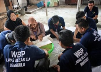 Lapas Bengkulu, Pembinaan Kemandirian, Keripik Tempe, Pelatihan WBP, Kegiatan Kerja Lapas, Pemberdayaan Narapidana, Vocational Training, Produk Olahan Pangan