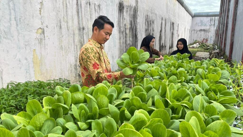Rutan Bengkulu Panen Hasil Pertanian