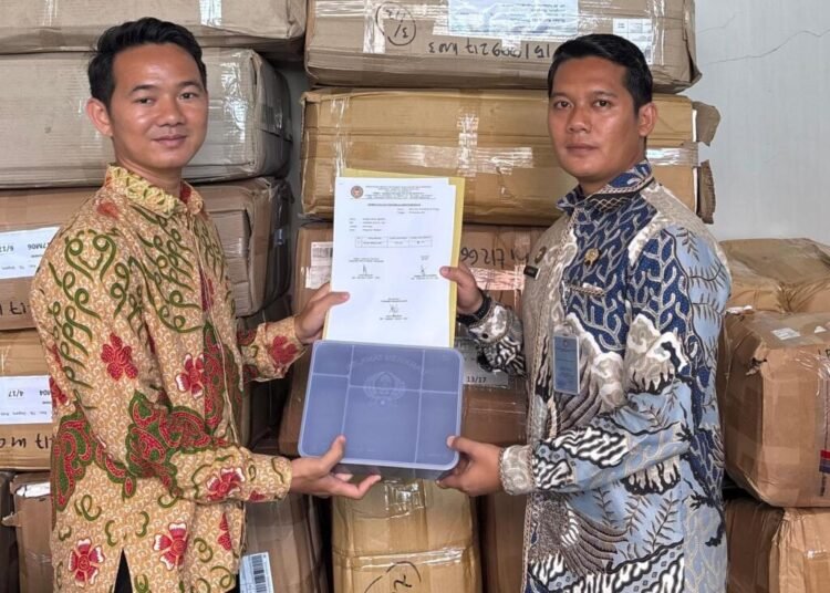 Rutan Bengkulu Salurkan Alat Tes Urine dan Perlengkapan Makan Minum untuk Warga Binaan 1 Rutan Bengkulu