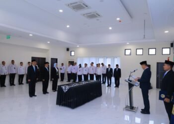 Kalapas Arga Makmur, Agus Salim, Resmi Dilantik dan Diambil Sumpah Jabatan pada Upacara Pelantikan Pejabat Manajerial 3 069A9146 1