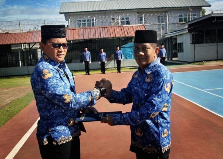 Lapas Bengkulu, Purnabakti ASN, Riswan Hardi, Julianto Budhi Prasetyono, Kemenimipas, HUT KORPRI, Pengabdian 26 Tahun, Pemasyarakatan, Bengkulu