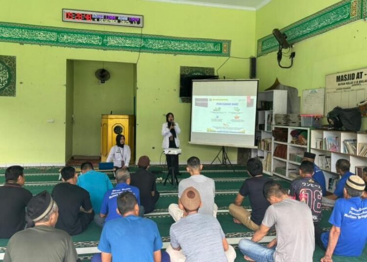 Peduli Kesehatan Warga Binaan, Rutan Bengkulu Gelar Sosialisasi Pencegahan Diare 1 Rutan Bengkulu
