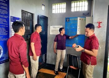Lapas Bengkulu, ADM Kamtib, keamanan Lapas, instalasi listrik, pencegahan kebakaran, kesiapsiagaan bencana, mitigasi bencana, Kanwil Pemasyarakatan Bengkulu, pemasyarakatan