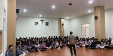 Mahasiswa AKUB menginguti Rekoleksi Adven dengan penuh antusias (05/12/2025)