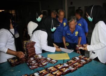 Peduli Lansia, Lapas Kelas IIA Bengkulu Gelar Program Extra Fooding 3 Lapas Bengkulu, Extra Fooding, WBP Lansia, Klinik Pratama, Pembinaan, Pelayanan Kesehatan, Julianto Budhi Prasetyono, Sri Rahayu, Kelompok Rentan, Pemasyarakatan