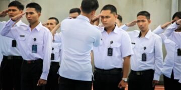 Lapas Bengkulu, Pembinaan, PBB, Peserta Magang, Poltekip, Kemenaker, Pembentukan Karakter, Kedisiplinan, ADM Kamtib, Pemasyarakatan Bengkulu