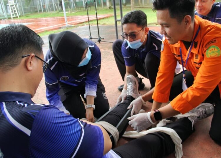 Lapas Bengkulu, Pembinaan FMD, Kesiapsiagaan Bencana, Tanggap Bencana, Basarnas Bengkulu, Pelatihan BHD, CPR, Evakuasi Medis, Pemasyarakatan