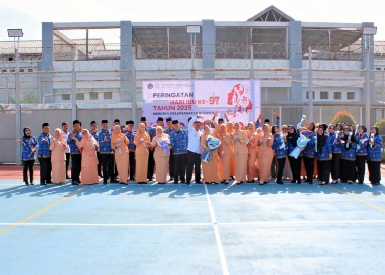 Lapas Bengkulu, Hari Ibu ke-97, Upacara Hari Ibu, Dharma Wanita Persatuan, Perempuan Berdaya, Pemasyarakatan, Indonesia Emas 2045