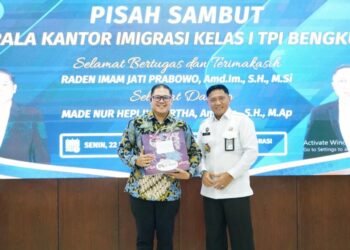 Lapas Bengkulu, Kalapas Bengkulu, Kantor Imigrasi Bengkulu, Pisah Sambut Pejabat, Kemenkumham, Pemasyarakatan, Keimigrasian